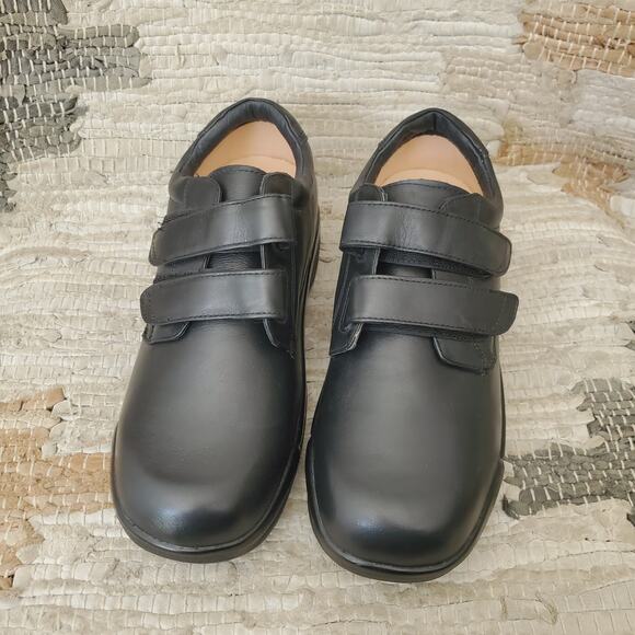 APEX Conform Double Strap Casual Shoe Black #1260 9.5 M - Picture 2 of 11